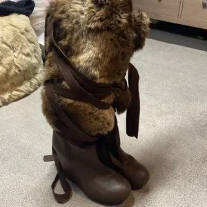 Aldo | Shoes | Knee High Faux Fur Aldo Boots | Poshmark display picture 3